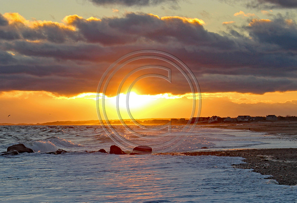 Town Neck Beach sunrise Sandwich Cape Cod