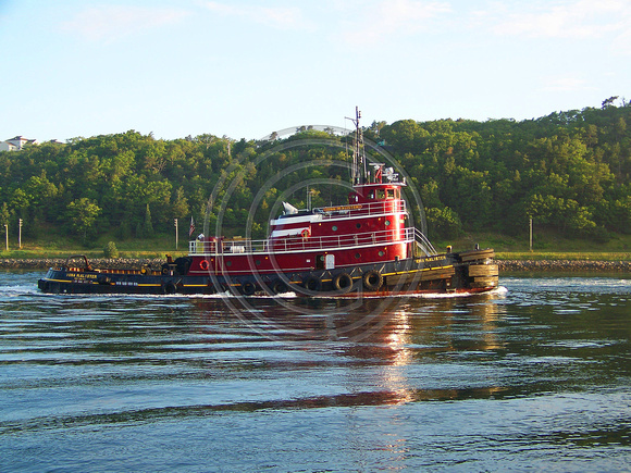 Tug Boat traveling through Cape Cod Canal