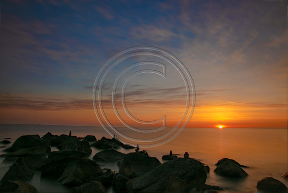 A beautiful sunrise Town Neck Beach Sandwich, Cape Cod