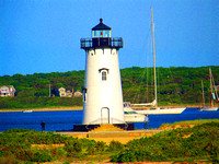 New England Lighthouses Maine & New Hampshire Scenery