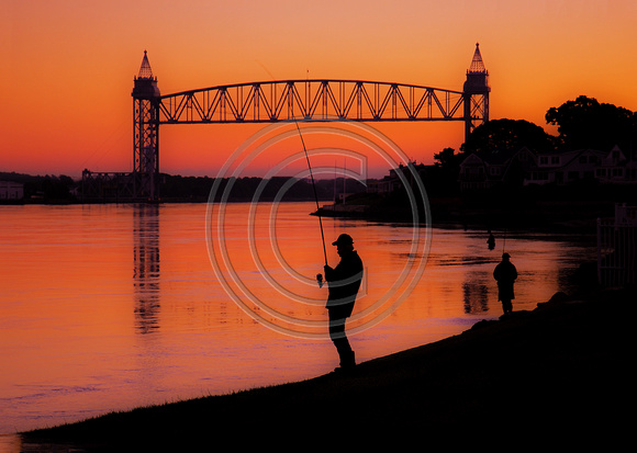 Cape Cod Canal west end sunrise