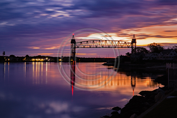 West end sunrise Cape Cod Canal