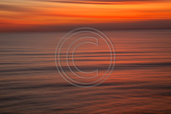 Orange sunrise Cape Cod