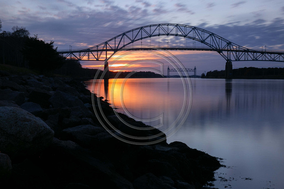 Sunset Cape Cod Canal