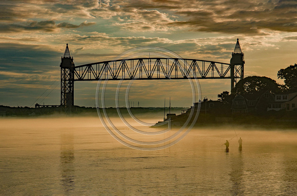 Early morning Cape Cod Canal west end