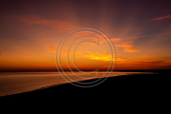 Sunrise on Cape Cod Bay