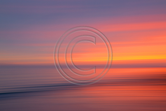 Sunrise Cape Cod Bay in full color