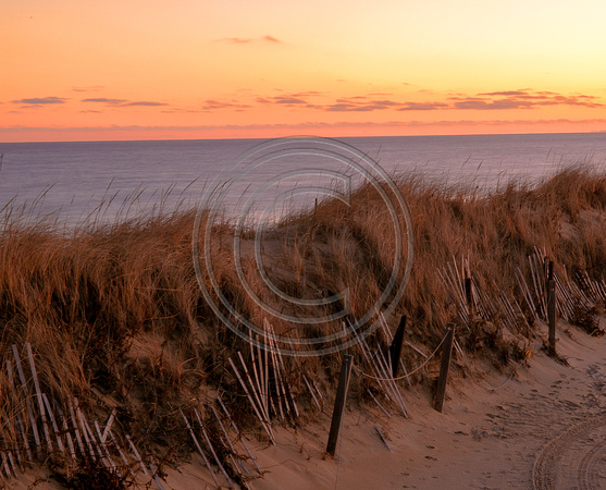 Sandy Neck Beach Sandwich Cape Cod sunrise