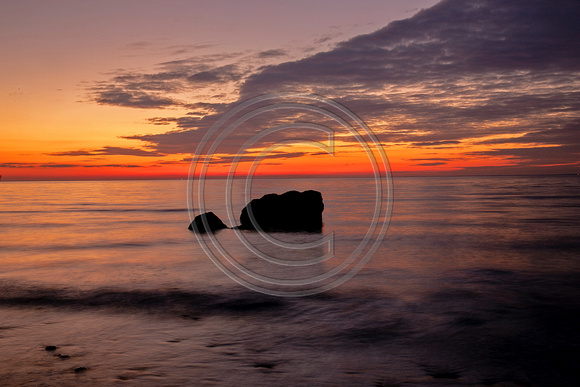 Sunset Woodneck Beach Falmouth Cape Cod