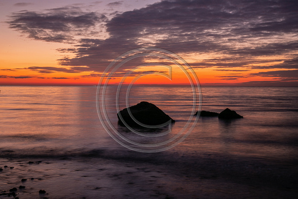 Sunset Woodneck Beach Falmouth Cape Cod