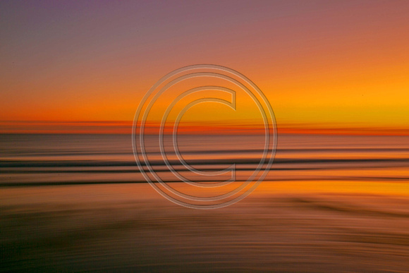 Sunrise with beautiful colors Sagamore Beach Cape Cod